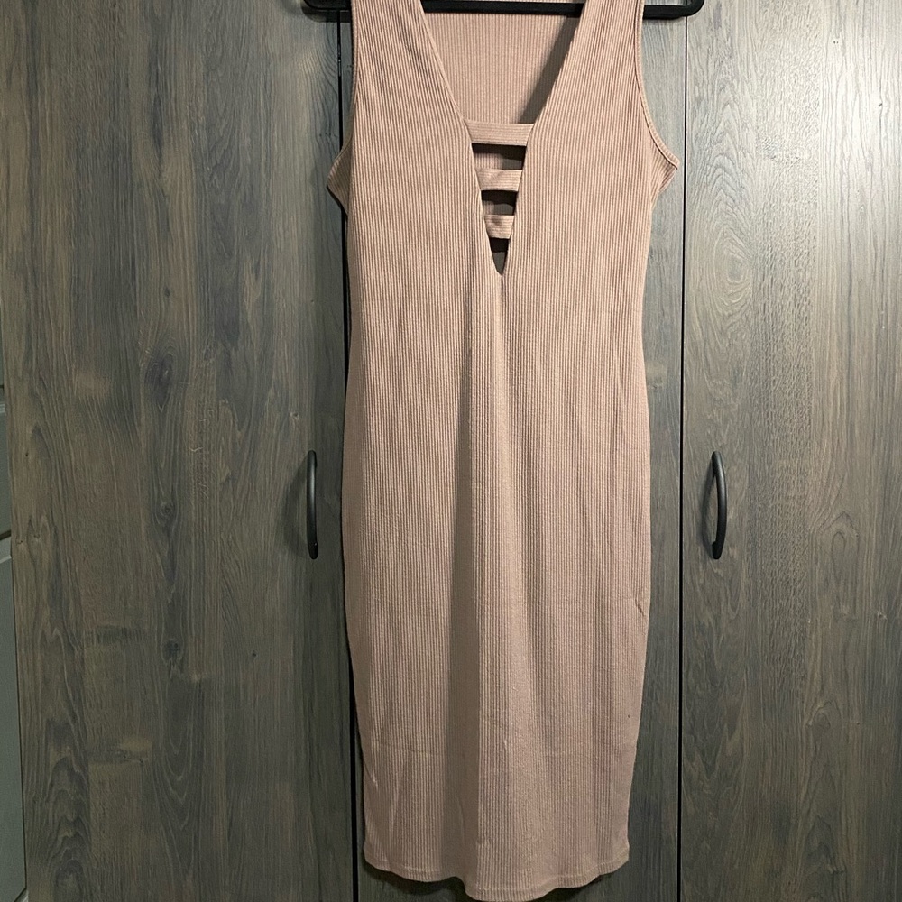 Ribbed dress
